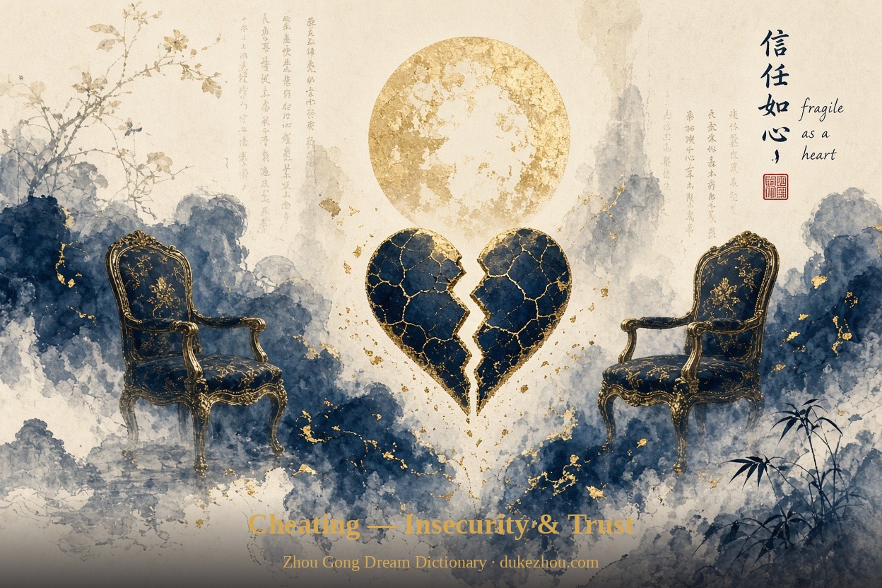 cheating dream meaning — Zhou Gong interpretation illustration