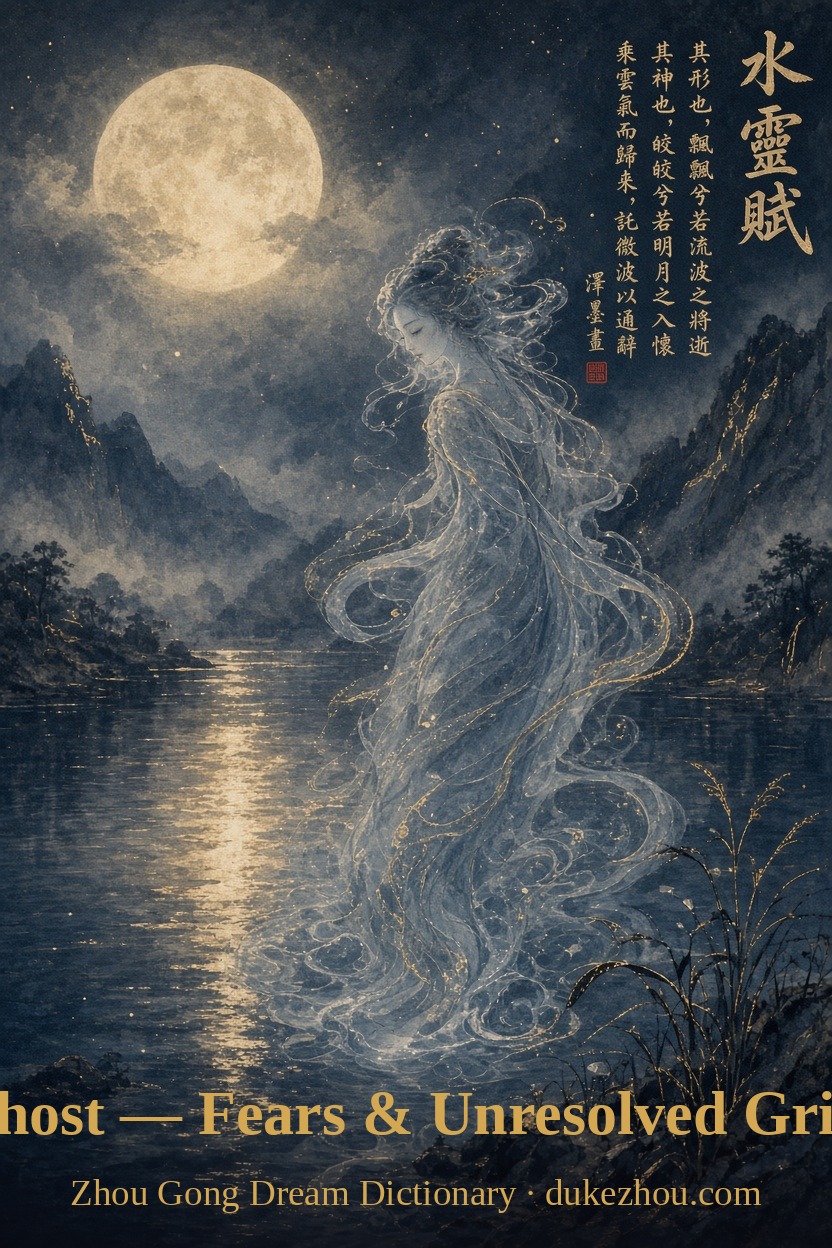 ghost dream meaning — Zhou Gong interpretation illustration
